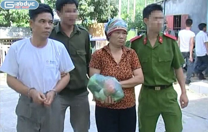 Đối tượng Nguyễn Thị Lý và chồng bị bắt giữ